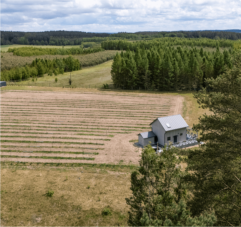 galeria 04 - widok na domek i winnice